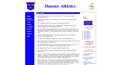 Desktop Screenshot of munsterathletics.com