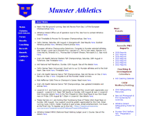 Tablet Screenshot of munsterathletics.com